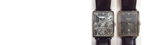 Замена стёкол в часах